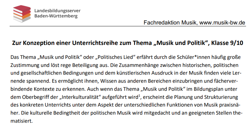 Cover: www.schule-bw.de/faecher-und-schularten/musische-faecher/musik/sek-i/themen-9-10/mus-politik/konzeption-mus-pol.pdf