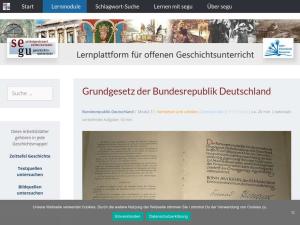 Cover: Grundgesetz der Bundesrepublik Deutschland

