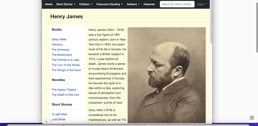 Cover: Henry James