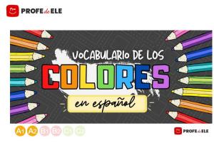 Cover: Vocabulario de los colores en español
