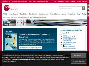 Cover: Das Heft über Geld und seine Verteilung in Deutschland