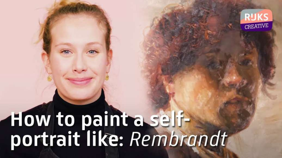 Cover: How to PAINT A SELF PORTRAIT like Rembrandt | The Rembrandt Course