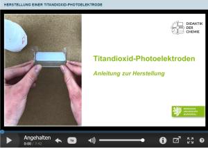 Cover: Herstellung einer Titandioxid-Photoelektrode