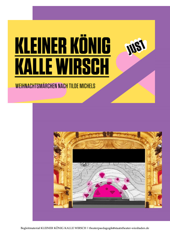 Cover: Begleitmaterial zu KLEINER KÖNIG KALLE WIRSCH
