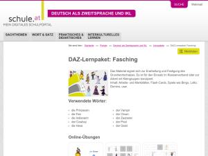 Cover: DAZ-Lernpaket | Fasching