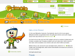 Cover: Webseiten-Generator für Kinder | primolo.de