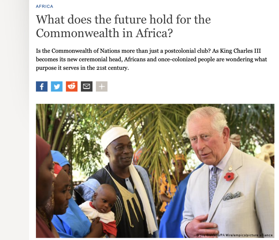 Cover: What does the future hold for the Commonwealth in Africa?