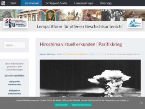 Cover: Hiroshima virtuell erkunden | Pazifikkrieg

