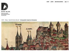Cover: #FokusDHM: Stadt im Mittelalter – Deutsches Historisches Museum: Blog