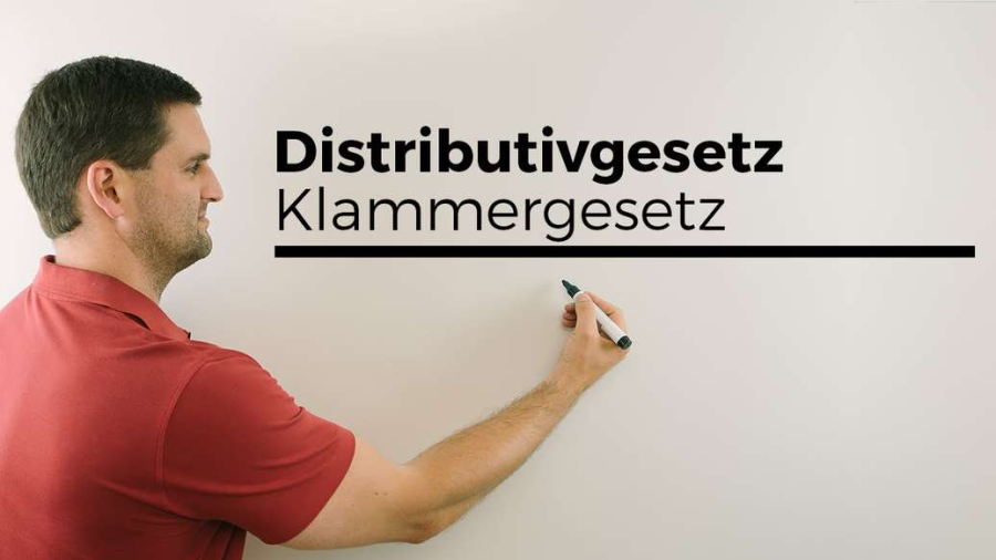 Cover: Distributivgesetz, Klammergesetz, Ausmultiplizieren, wichtige Regeln | Mathe by Daniel Jung