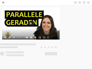 Cover: PARALLELE GERADEN – Gleichung aufstellen, Gerade durch Punkt, lineare Funktion berechnen - YouTube