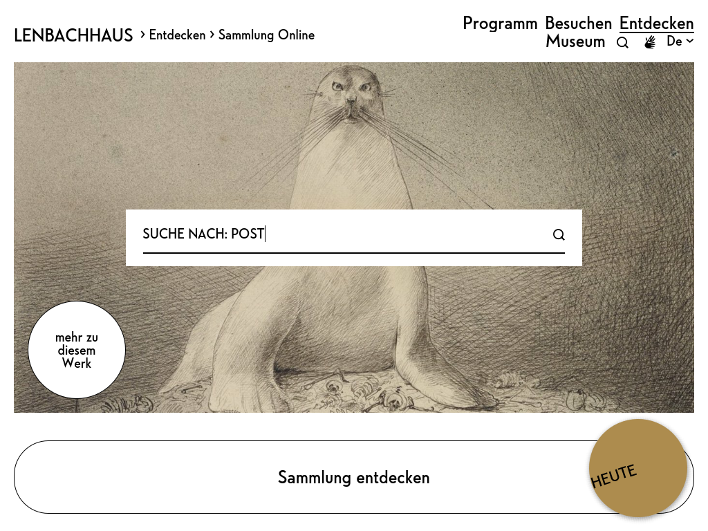 Cover: Digitales Sammlungsarchiv | Lenbachhaus