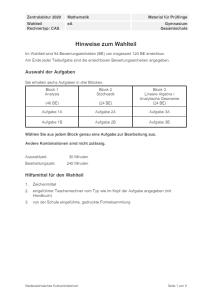 Cover: Abitur 2020 Mathematik eA CAS Wahlteil Gymnasium/Gesamtschule Lernende Niedersachsen