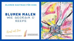 Cover: Kunst für Kinder: Blumen malen - inspiriert von berühmten Künstlern 
