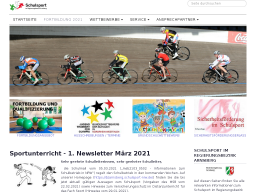 Cover: Sport unter Corona-Bedingungen - Schulsport NRW 