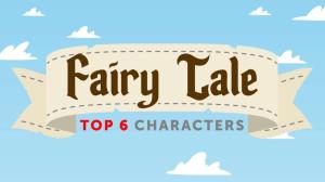 Cover: The Top 6 Fairy Tale Characters in English