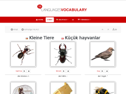 Cover: Wortschatz Türkisch - kleine Tiere