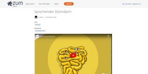 Cover: Sprechender Dünndarm | ZUM-Apps