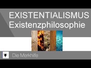 Cover: Der Existentialismus - Existenzphilosophie - Wir als existierendes Sein | Ethik