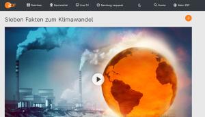 Cover: Sieben Fakten zum Klimawandel - ZDFmediathek