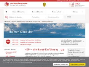 Cover: H5P – eine kurze Einführung — Landesbildungsserver Baden-Württemberg