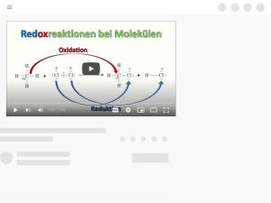 Cover: Redoxreaktionen bei Molekülen (Erklärvideo von LED@YouTube)