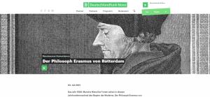 Cover: Der Philosoph Erasmus von Rotterdam
