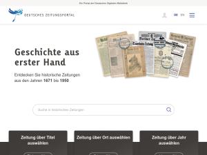 Cover: Deutsches Zeitungsportal - Deutsche Digitale Bibliothek