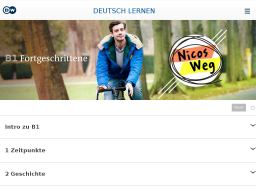 Cover: Nicos Weg | Fortgeschrittene | B1 | learngerman.dw.com