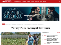 Cover: Die größte Wassermelone der Türkei - Türkiye'nin en büyük karpuzu