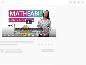 Cover: MATHEABI '22 | krasse Transferaufgabe Histogramm / Binomialverteilung / Symmetrie | OHimi Stochastik - YouTube