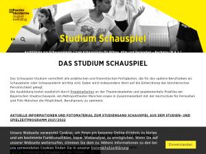Cover: Schauspiel-Studium Bayerische Theaterakademie August Everding