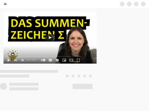 Cover: SUMMENZEICHEN Sigma ∑ – Summe berechnen, Doppelsummen auflösen, Beispiel einfach erklärt - YouTube