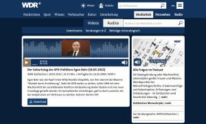 Cover: Der Geburtstag des SPD-Politikers Egon Bahr (18.03.1922) | WDR ZeitZeichen - Podcasts und Audios - Mediathek - WDR