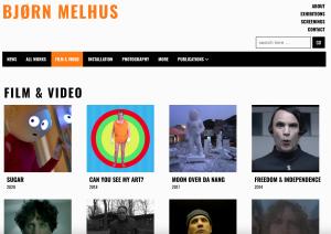 Cover: Film & Video – BJØRN MELHUS