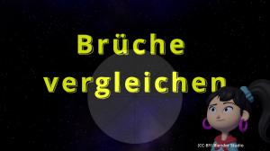 Cover: Interaktives Video: Brüche vergleichen  - Teil 1