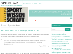 Cover: Sportlexikon Sport A-Z 