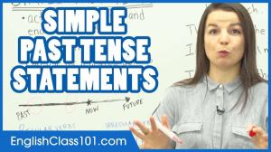 Cover: Simple Past Tense - Learn English Grammar