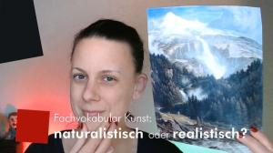 Cover: Fachvokabular Kunst: naturalistisch oder realistisch?