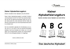 Cover: Kleiner Alphabetisierungskurs