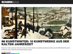Cover: Im Kunstwinter | 10 Kunstwerke aus der kalten Jahreszeit | SCHIRN KUNSTHALLE FRANKFURT