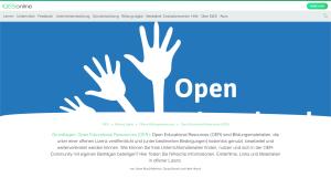 Cover: Grundlagen: Open Educational Ressources (OER) – IQES