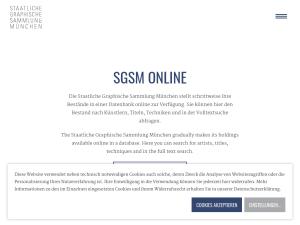 Cover: Digitales Sammlungsarchiv | Staatliche graphische Sammlung | München