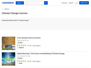 Cover: Climate Change - Online Kurse 
