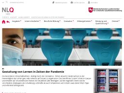 Cover: Niedersächsischer Bildungsserver - Gestaltung von Lernen in Zeiten der Pandemie