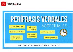 Cover: Perífrasis verbales aspectuales en español