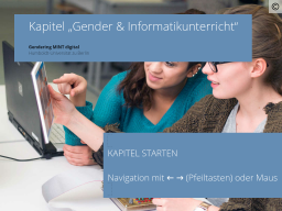 Cover: Gender & Informatikunterricht