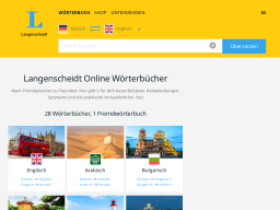 Cover: Langenscheidt | Online-Wörterbücher
