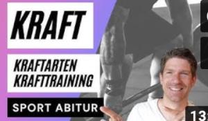 Cover: Kraft, Kraftarten, Krafttraining - Sport Abitur Theorie 