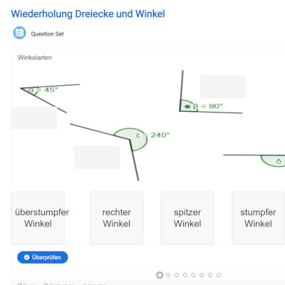 Cover: Wiederholung Dreiecke und Winkel | ZUM-Apps